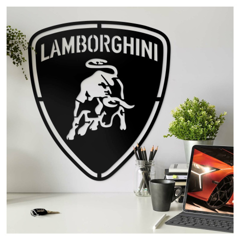 Dřevěné logo auta - Lamborghini DUBLEZ
