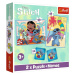 TREFL - Sada 3v1 Lilo&Stitch: Šťastný den (2x puzzle + pexeso)