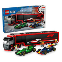 LEGO® City 60445 Kamion F1® s vozy F1® RB20 a AMR24