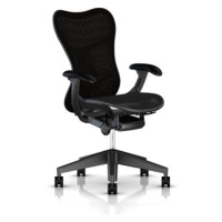 HERMAN MILLER Mirra s opěrkou Butterfly, pro tvrdé podlahy - černá