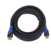 PREMIUMCORD Kabel HDMI - Ultra HDTV, 1m (Color, zlacené konektory)