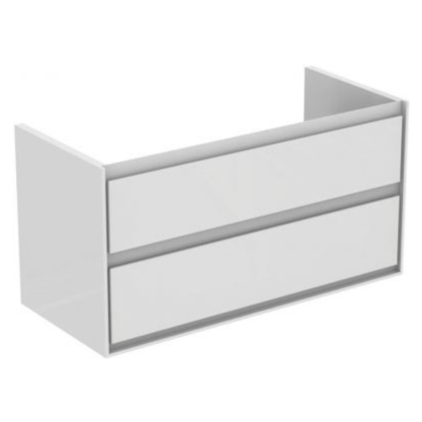 Koupelnová skříňka pod umyvadlo Ideal Standard Connect Air 100x44x51,7 cm šedý dub/bílá mat E082