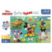 Trefl Puzzle Super Shape XXL Mickey Mouse: Zábava 60 dílků