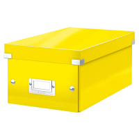 LEITZ Krabice na DVD Click&Store, žlutá