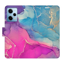 iSaprio flip pouzdro Colour Marble 02 pro Xiaomi Redmi Note 12 Pro 5G / Poco X5 Pro 5G