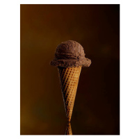 Fotografie Chocolate Ice Cream Cone, Lew Robertson, 30 × 40 cm