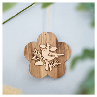 Dřevěná dekorace „Květina“