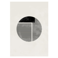 Ilustrace Minimalist round, Studio Collection, 26.7 × 40 cm