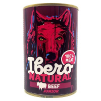 Ibero NATURAL dog konz.    JUNIOR  beef - 15x400g