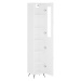 vidaXL Skříň highboard bílá 34,5 x 34 x 180 cm kompozitní dřevo