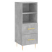 vidaXL Skříň highboard betonově šedá 34,5x34x180 cm kompozitní dřevo