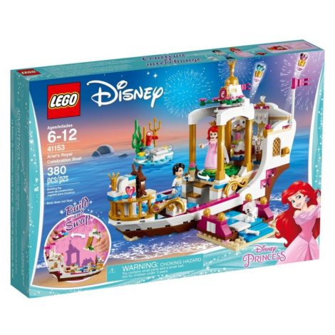 Lego® disney 41153 arielin královský člun na oslavy