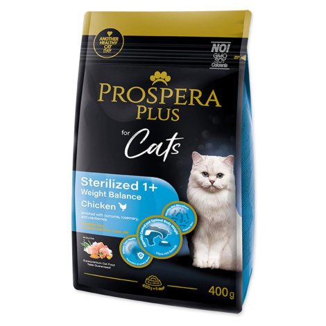 Krmivo Prospera Plus Sterilized 1+ Chicken Weight Balance 0,4kg