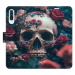 iSaprio flip pouzdro Skull in Roses 02 pro Samsung Galaxy A50