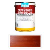 HERBOL Offenporig Pro Decor - univerzální lazura na dřevo 5 l Mahagon 8407