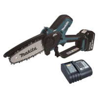 MAKITA DUC150SF01 jednoruční aku prořezávací řetězová pila 150mm 1x3Ah LiIon 18V LXT