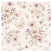 Dekornik Tapeta fialové květy 280x100 cm