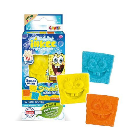 INKEE Mini pack šumivá bomba - Sponge Bob