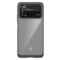 Silikonové pouzdro Space s barevným rámem na Xiaomi POCO X4 PRO 5G / Note 11 Pro Black