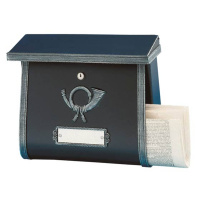 Heibi Rustikální poštovní schránka MULPI antická černá