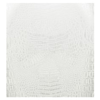 KARE Design Dekorativní polštář Croco bílý 40x40cm
