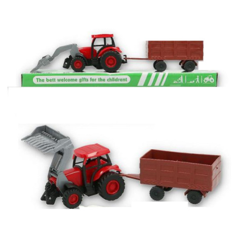 Traktor s vlečkou a kravičkou Toys Group