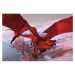 TREFL Wood Craft Origin puzzle Dungeons&amp;Dragons: Starověký červený drak 501 dílků