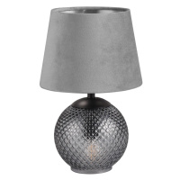 Šedá stolní lampa (výška 29 cm) Jonna – Trio