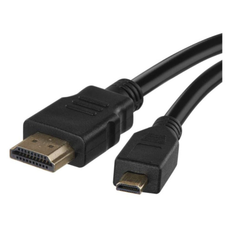 HDMI 2.0 high speed kabel A vidlice – D vidlice 1,5 m EMOS