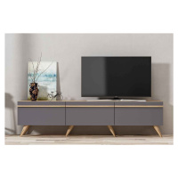 Sofahouse Designový TV stolek Abhilasha 180 cm antracitový
