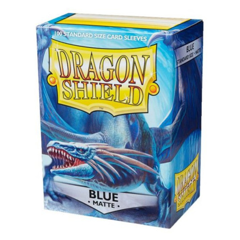 Dragon Shield Standard Sleeves - Matte Blue (100 sleevů)