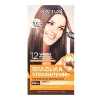 Kativa Brazilian Straightening Kit sada s keratinem pro narovnání vlasů 225 ml