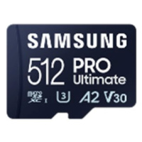 Samsung PRO Ultimate/micro SDXC/512GB/200MBps/UHS-I U3 / Class 10 + Adaptér