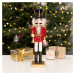 Vánoční figurka | NUTCRACKER | louskáček s trubkou | 38 cm | 836119