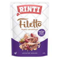 RINTI Filetto Pouch in Jelly 24 x 100 g - Kachní s kachním srdcem