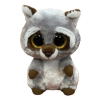 TY Beanie BOOS OAKIE, 15 cm - šedý mýval