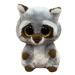 TY Beanie BOOS OAKIE, 15 cm - šedý mýval