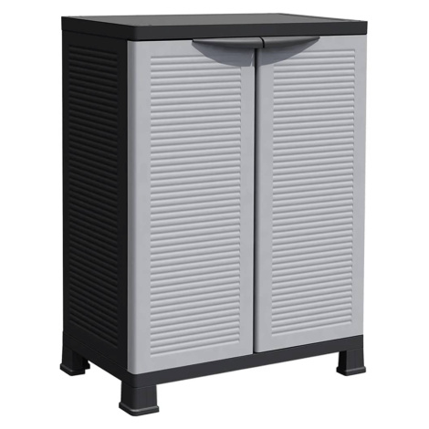 vidaXL Plastová skříňka 68 x 39 x 92 cm