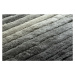 Dywany Łuszczów Kusový koberec Flim 007-B6 Stripes grey - 80x150 cm