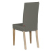 Dekoria Potah na židli IKEA  Harry, krátký, šedá, židle Harry, Etna, 161-25