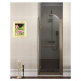 Gelco ANTIQUE sprchové dveře otočné, 900mm, levé, ČIRÉ sklo, bronz