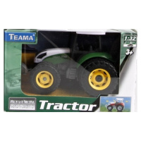 Traktor 13cm zelený