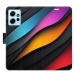 iSaprio Flip pouzdro Color Waves pro Xiaomi Redmi Note 12 5G