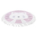 Dětský koberec Skandi Kids A1096A růžový / krémový, kruh