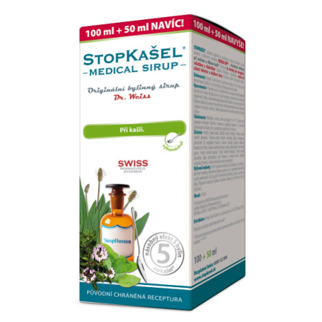 Dr.Weiss STOPKAŠEL Medical sirup 150 ml