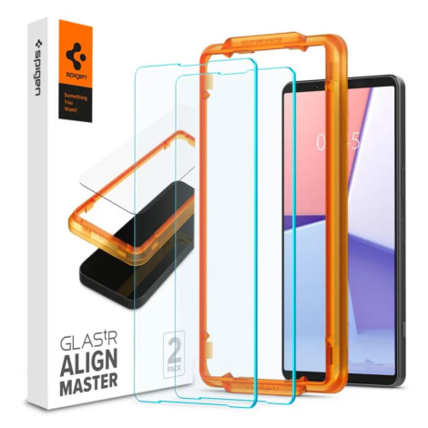 Ochranné sklo Spigen Glass tR AlignMaster 2 Pack - Sony Xperia 1 VI (AGL08271)