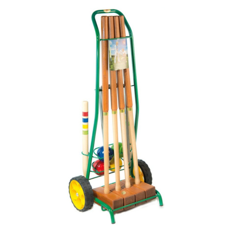 Lucio Londero Kroket Professional 10204/E - pro 4 hráče - kovový vozík