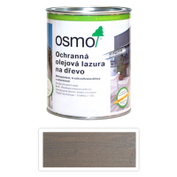 OSMO Ochranná olejová lazura Efekt 0.75 l Grafit stříbrný 1142