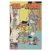 Umělecký tisk Tom & Jerry - Comics Cover, 26.7 × 40 cm