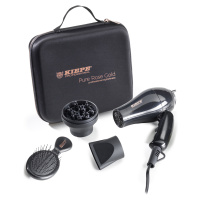 Kiepe Travel Kit Set Pure Rose Gold 8330 - mini fén na vlasy s příslušenstvím a kartáčem na vlas